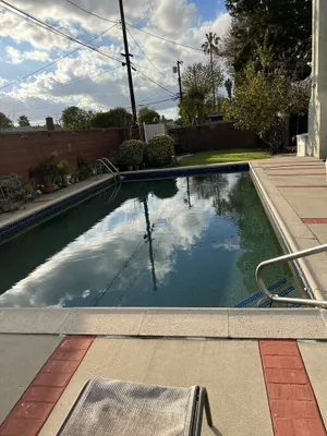 Image of Smart 2 bedroom house with a pool and garden view<br>Sleeps 6 .Near CSUN