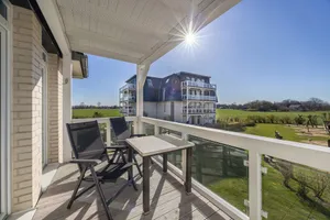 Image of Strandnahe, Schöne Wohnung mit Sauna und Balkon mit Blick Richtung Überseehafen