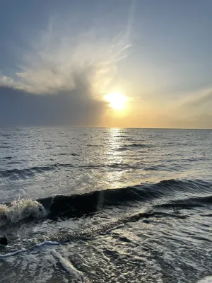 Image of SUNSETS Couples families , Beach, deck, screen porch BBQ WiFi bch tags, dogs ok