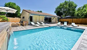 Image of Cap-Ferret peninsula: Beautiful villa with heated pool
