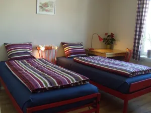 Image of Cosy guest room with private guest bathroom