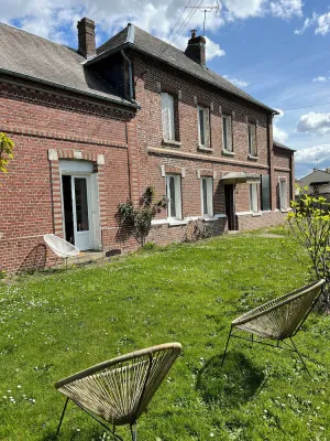 Image of Beautiful country manor house with large garden