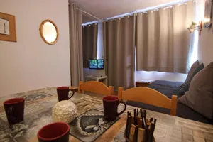 Image of 200m from resort center, 1st floor, balcony, tv, 28m², Val Thorens