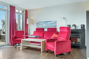 Image of Tolles Apartment in Strandnähe mit Sauna, Meerblick, Zwei Balkonen & Strandkorb!