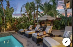 Image of Kimberlys Château Salt Water Pool Waterfall Spa! 4100sqft 3min to Lake Elsinore!