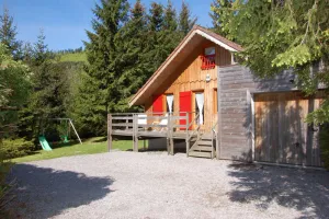 Image of Pleasant Chalet** 6 pers, garden, SAUNA, 2 terraces, Alt. 800 m, Dogs admitted