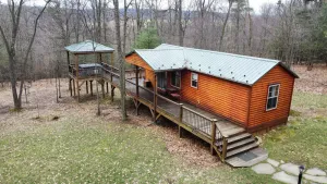Image of Hide-away Cabin Secluded Cabin Nestled In The Beautiful Mahantango Valley