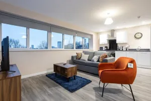 Image of Modern Manchester Apartment, Free Parking For Two, Smart TVs, Central Location