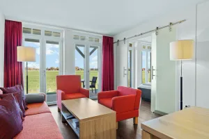 Image of Strandnahe Ferienwohnung m. Sauna, Großer Terrasse, Strandkorb & Tollem Ausblick