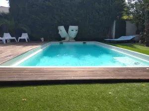 Image of Montpellier house with swimming pool. Capacity 6 pers - 20 min from the beach