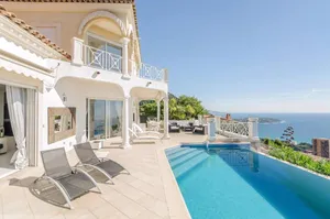 Image of Villa With 4 Bedrooms in Beausoleil, With Wonderful sea View, Private Pool, Furnished Terrace - 3 km From the Beach