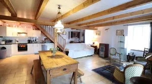 Image of House With 3 Bedrooms in Saint-clément, Thiézac , With Wonderful Mountain View and Terrace - 22 km From the Slopes