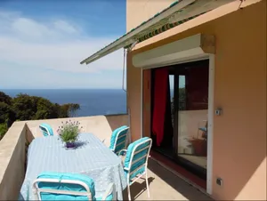 Image of Apartment With 2 Bedrooms in Morsiglia, With Wonderful sea View, Enclo