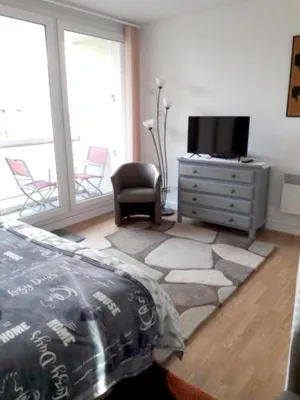 Image of Studio in Saint-brieuc, With Furnished Balcony and Wifi