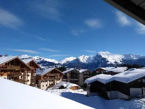 Image of Apartment With 2 Bedrooms in Morillon, With Wonderful Mountain View and Terrace - 100 m From the Slopes