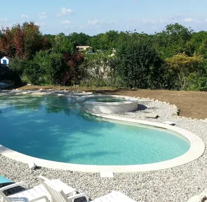 Image of Studio a Grospierres avec magnifique vue sur la montagne piscine partagee jardin clos