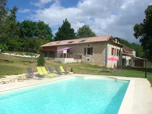 Image of House With 2 Bedrooms in Saint-germain-du-salembre, With Pool Access, Enclosed Garden and Wifi