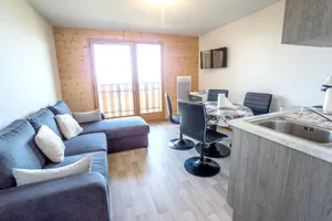 Image of Appartement d'une chambre a Thollon les Memises a 360 m des pistes avec vue sur le lac et balcon ame