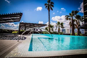 Image of Modern apartment with pool & spa