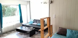 Image of Studio in Annemasse, With Wonderful City View, Furnished Balcony and W