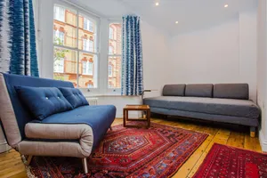 Image of Spacious 1 Bedroom Apartment With Balcony Close to Tube