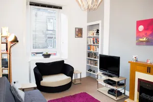 Image of One Bedroom Apartment in Gorgie with new central heating system