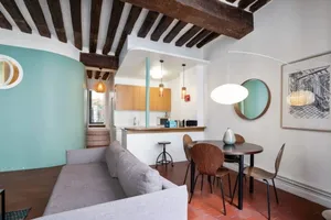 Image of Parisian Apartment With Terrace in Saint Michel-Notre Dame