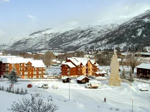 Image of Studio a Serre chevalier a 100 m des pistes avec jardin clos et wifi