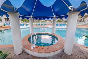 Image of Resort-Style Apartment Opposite Beach