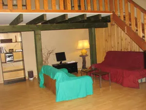 Image of Studio confortable près de Beaumont-du-Périgord, 60 m², cheminée