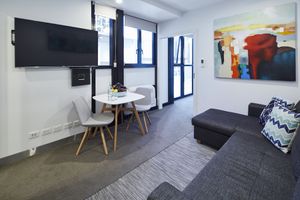 Image of Stylish One Bedroom With Urban Convenience