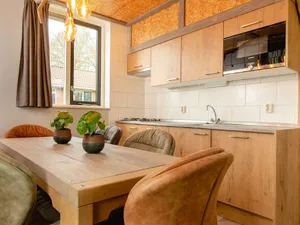 Image of Nice chalet with wood-fired hot tub in Zuna