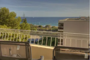 Image of Beau 2 pièces 3 étoiles Vue Mer Garage Privé 150m plages wifi
