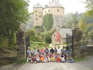 Image of Holiday Home in Robertville with Sauna  Garden