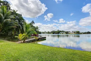 Image of Tropical Lake House with Fishing