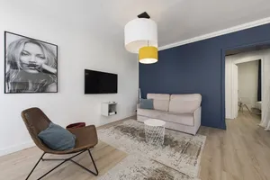 Image of Nouveau F2 calme cœur de ville 1min de la plage