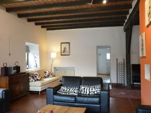 Image of A group house furnished in a modern style, near the picturesque town of Monschau.