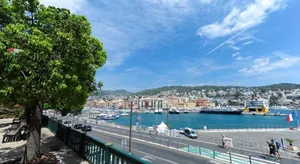 Image of Apart Overlooking The Port Of Nice