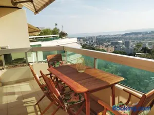 Image of Corniche Fleurie see view balcony