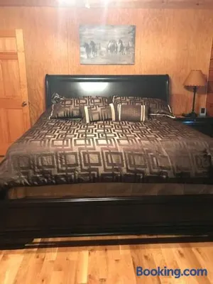 Image of Secluded Log Cabin In The Woods