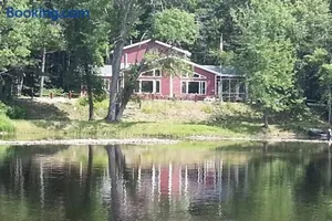 Image of Riverfront Private Wooded 4-Season Cottage Retreat