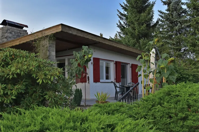 Cosy holiday home in Güntersberge/Harz with wood stove and two terraces - Image 1