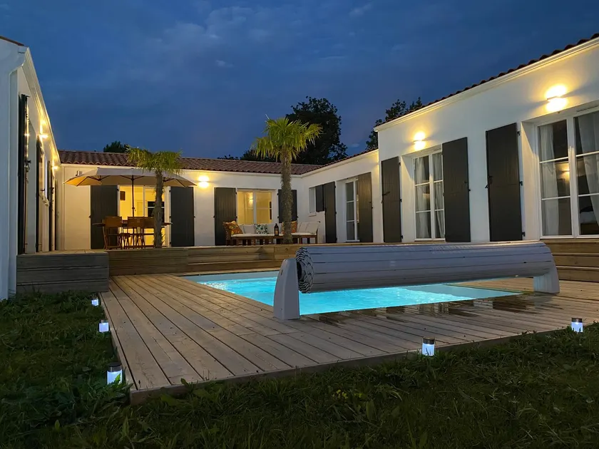 4*/5Ch villa/heated pool/350m beach - Image 1