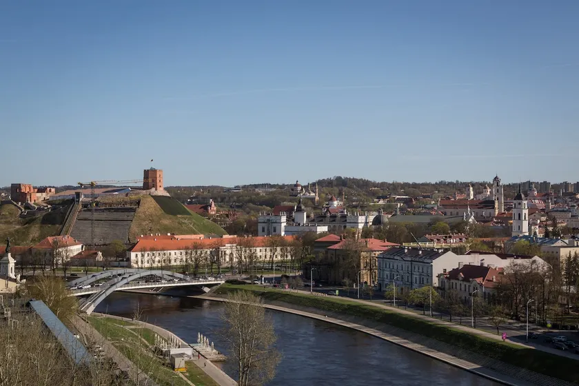 Vilnius Central location studio with town panorama - Image 1