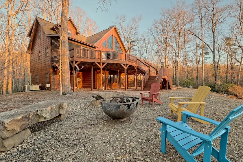 Sunset in the Woods Cabin! - Image 1