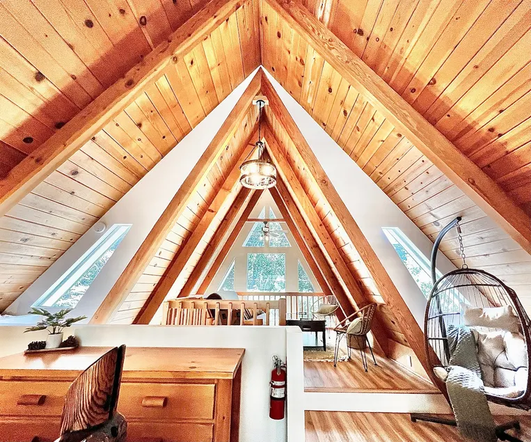 Creekside A-Frame Retreat w/Barrel Sauna - Image 1