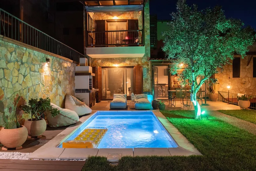 Dandy on the Beach Nea Roda, Komitsa Beach | Private Villa with Pool |Sea View - Image 1