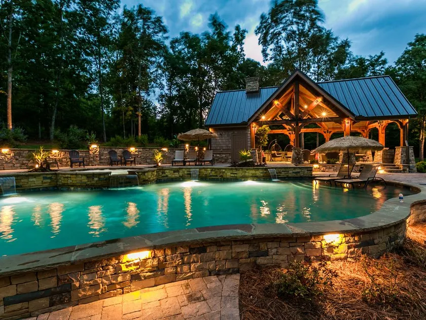 New POOL, 9000 sq ft, Max Dock, Seeufer, Wifi, Ansichten, Theater, Ponton - Image 1