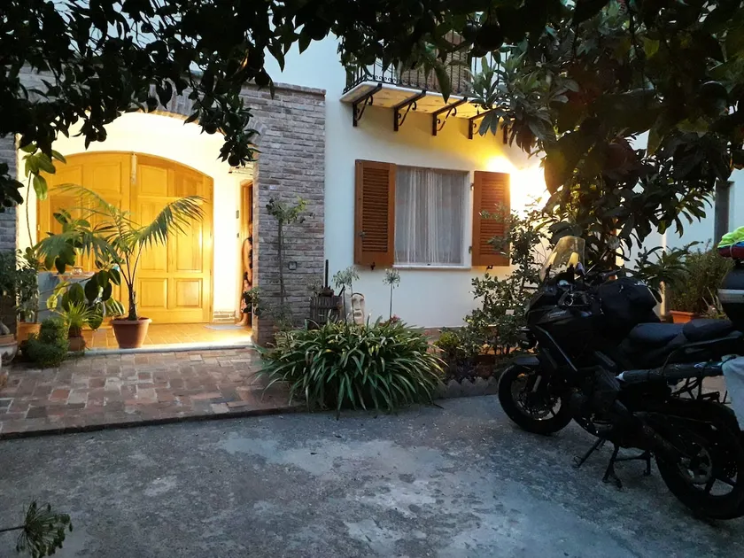 The antique orange with fireplace - Image 1