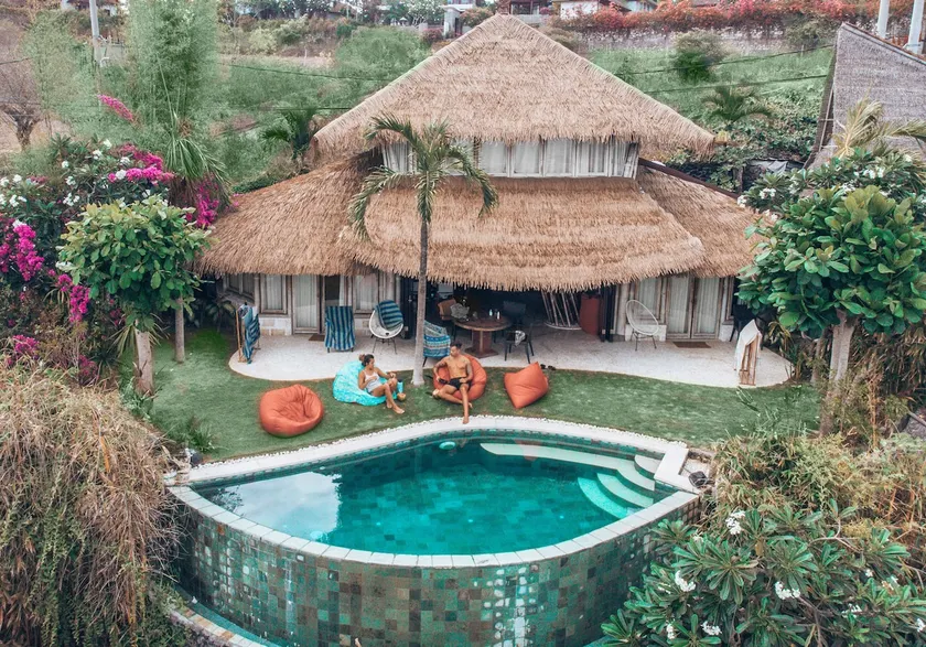 Unique Bamboo Villa with Ocean View + Private Pool - Image 1